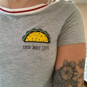 **SOLD** american eagle taco bout love soft & sexy shirt size xs